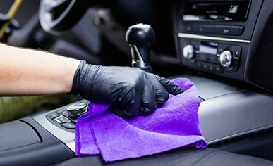 intensive interior cleaning fabric